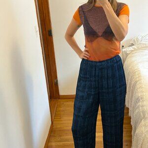 Japanese Vintage Mesh Snakeskin Tee